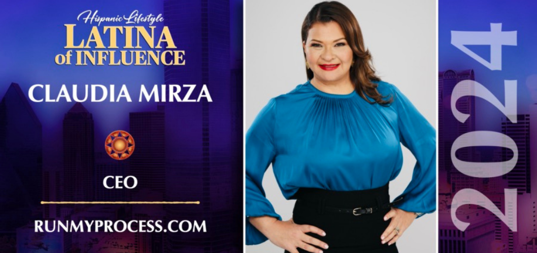 Claudia Mirza Recognized as 2024 Latina of Influence by Hispanic Lifestyle